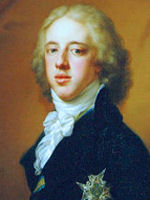 Gustav IV Adolf - mlad av Johann Baptist Lampi d..