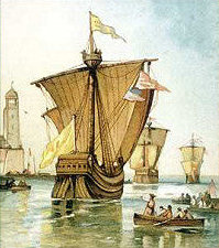 båtar från Columbus tid