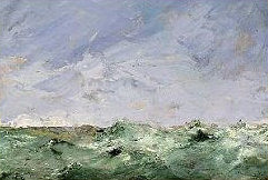 Lite vatten, Dalarö – målad av Strindberg 1892