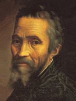 Michelangelo Buonarroti - efter en mlning av Macello Venusti