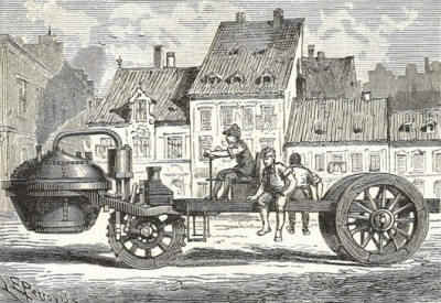 Cugnots ångvagn från 1770