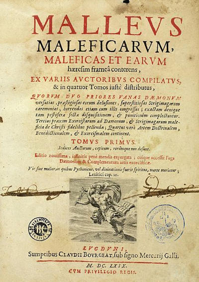 Malleus Maleficarum, häxhammaren