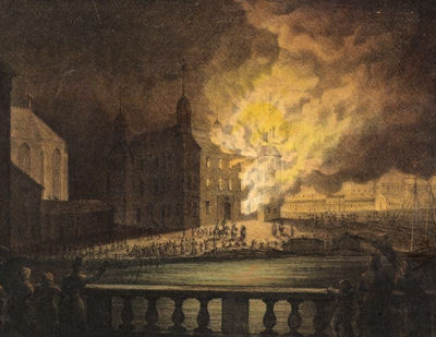 Kungliga Dramatiska Teaterns brand 1825