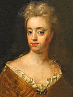 Hedvig Sofia av Pfalz-Zweibrücken - målad av David von Krafft