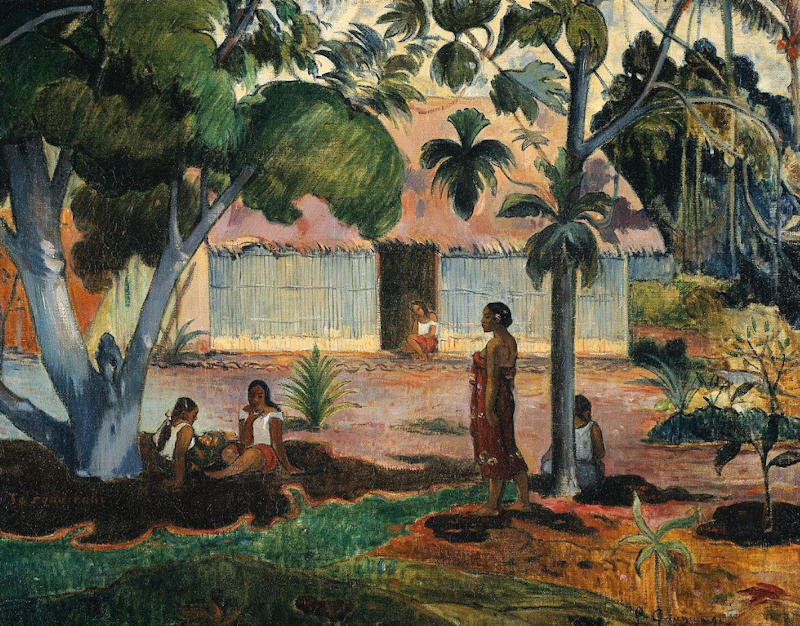 Målad av Paul Gauguin