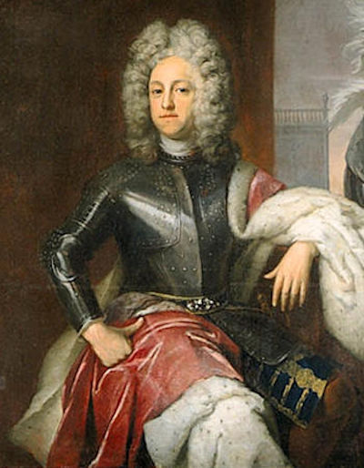 Kristian August, 1673-1726, hertig av Holstein-Gottorp – målad av Krafft