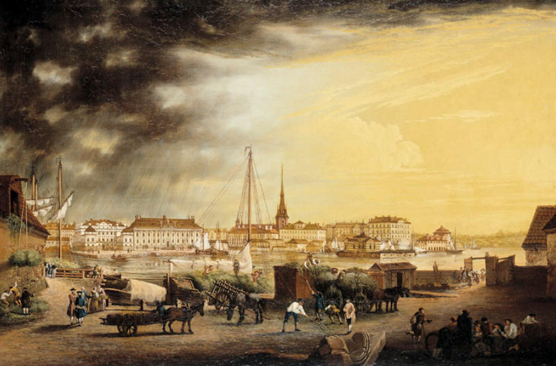Målning av Johan Sevenbom