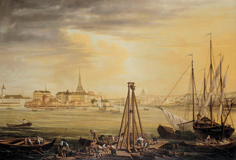 Målning av Johan Sevenbom