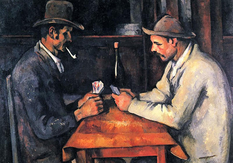 The Card Players av Paul Cézanne